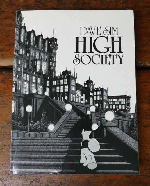 Cerebus Dave Sim High Society First Printing 1986 Trade Paperback Book Comic