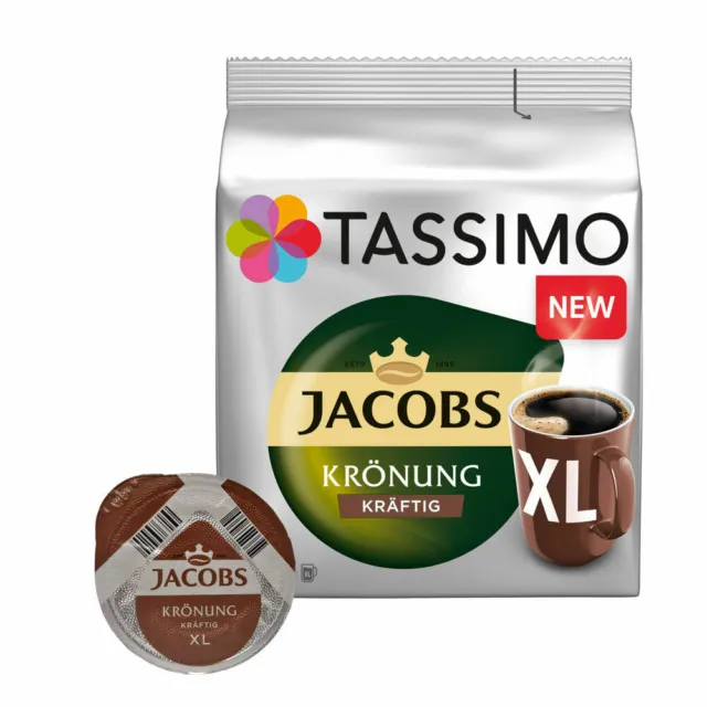 TASSIMO: Jacobs KRONUNG XL Kraft INTENSE -Coffee Pods -16 pods-FREE SHIPPING