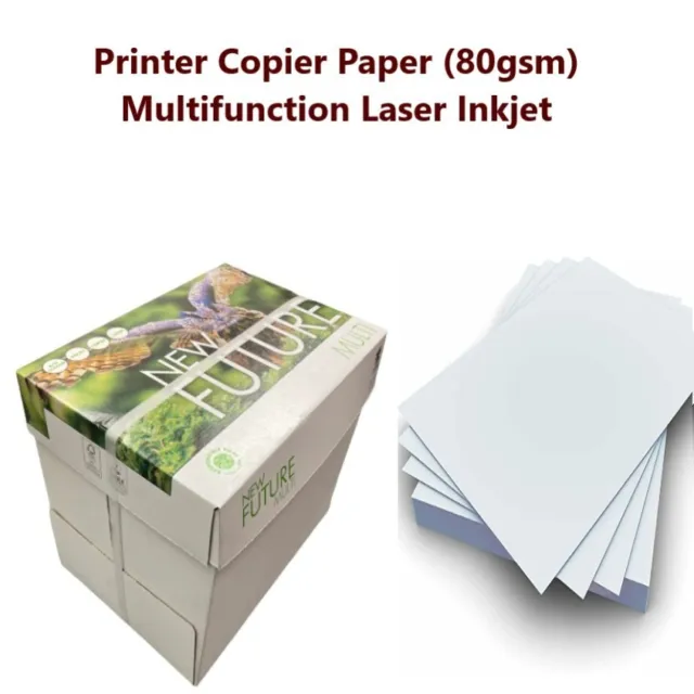 A4 Printer Paper (80gsm) Multifunction Laser Inkjet Copier Papers Packs White