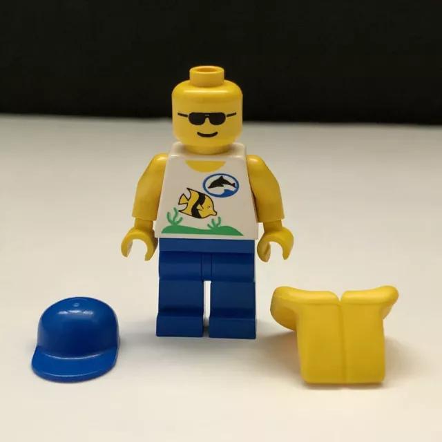 Lego 6556 6559 6558 Town Divers Boatie Life Jacket Dolphin Figure div003 div005