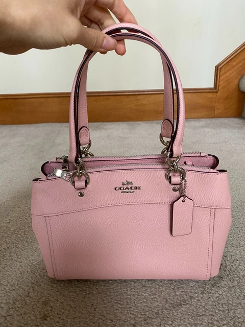 NEW COACH F25395 mini Brooke Carryall Satchel crossgrain Leather 96.00 PicClick