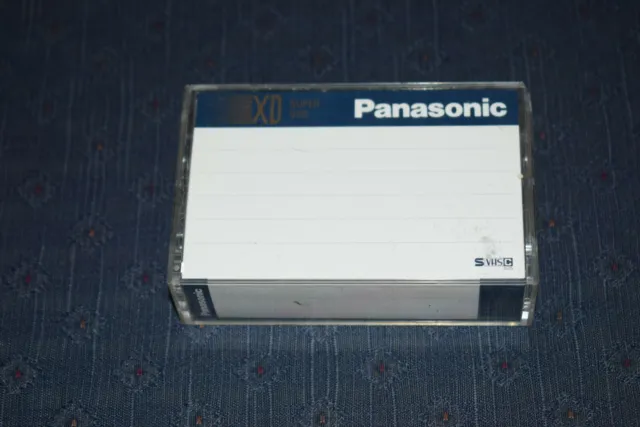 Panasonic Super Shg Ec45 Xd Grade Vhs C Compact Video Cassette Tape