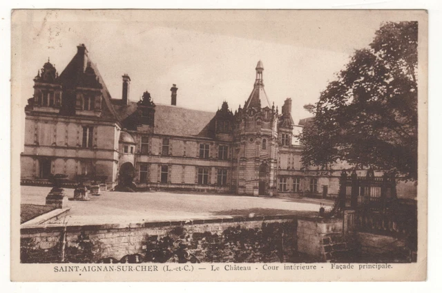 CPA Blois - Château Par Paul Rochas - Publicité Chocolat Poulain - Début XXe