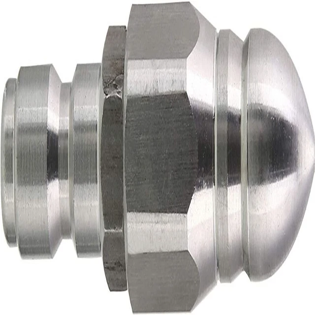 Tool Daily Pressure Washer Sewer Jetter Nozzle, Drain Jet Hose 1/4...