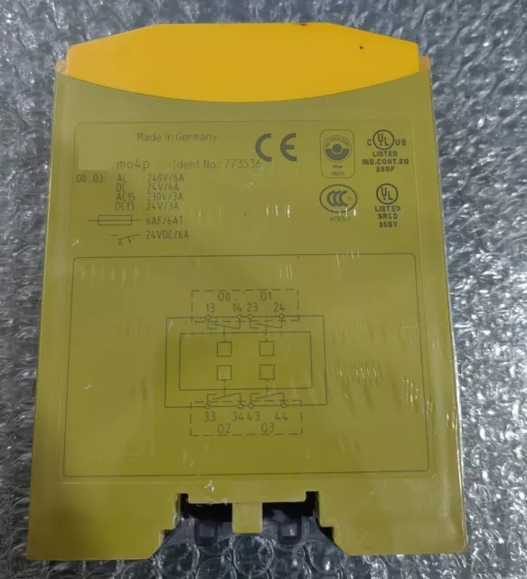 For Pilz PNOZ M04P 773536 Safety Relay Module