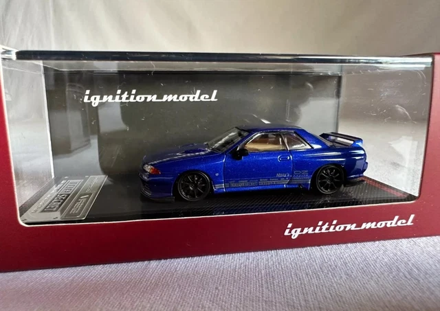 MÔ HÌNH Ô TÔ NISSAN SKYLINE GT-R 1991 (XÁM) 1:43 ROSSO