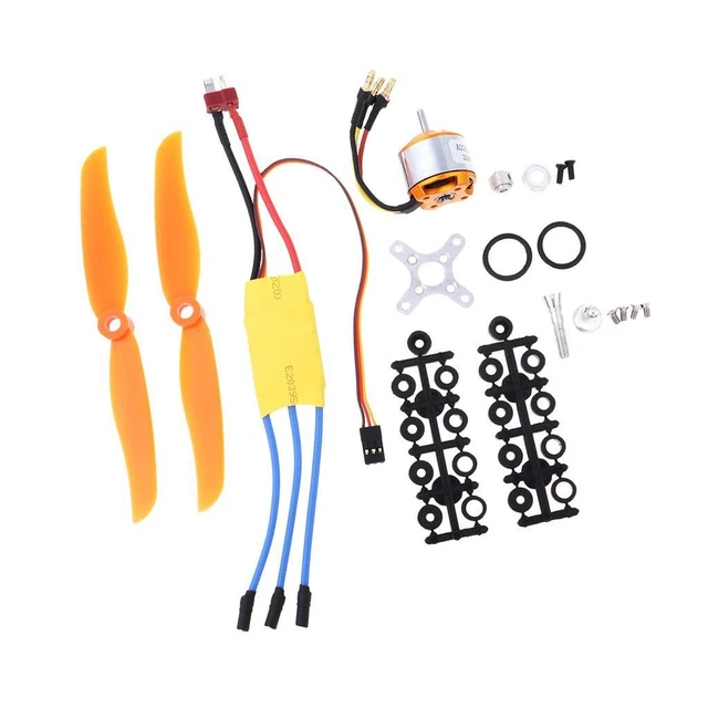 MOTEUR 2212 KV2200 + Hélice 6035 + Mécanisme De)30A ESC A2212 2200KV