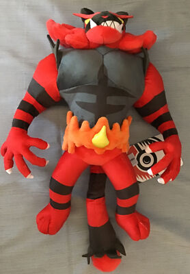 incineroar stuffed animal