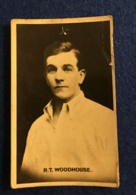 Adventure Signed Real Photo Card - R.t Woodhouse Preston North End  (Mm18)