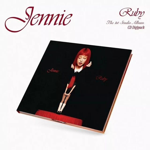 BLACKPINK JENNIE [RUBY] 1st Studio Album DIGIPACK Ver/CD+P.Book+2