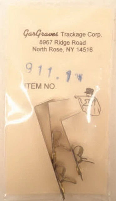 Gargraves 911-1 Solderless 3-Pack Rail Connectors  (Pack of 3)