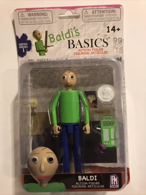 Baldi's Basics 5 Action Figure - Baldi - Brand New 812241033460