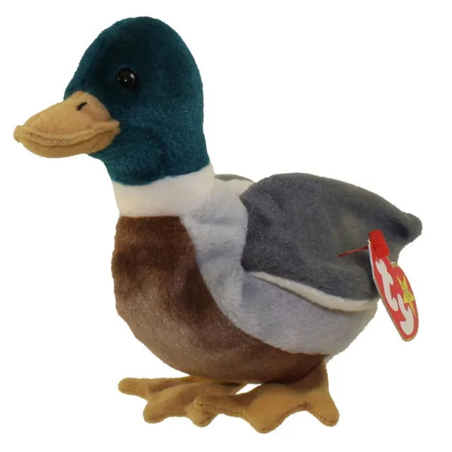 TY Beanie Baby - JAKE the Duck (5 inch) - MWMTs Stuffed Animal Toy