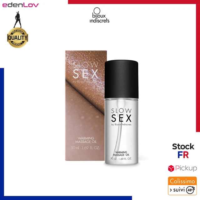 Huile de massage chauffante 50ml - Bijoux Indiscrets