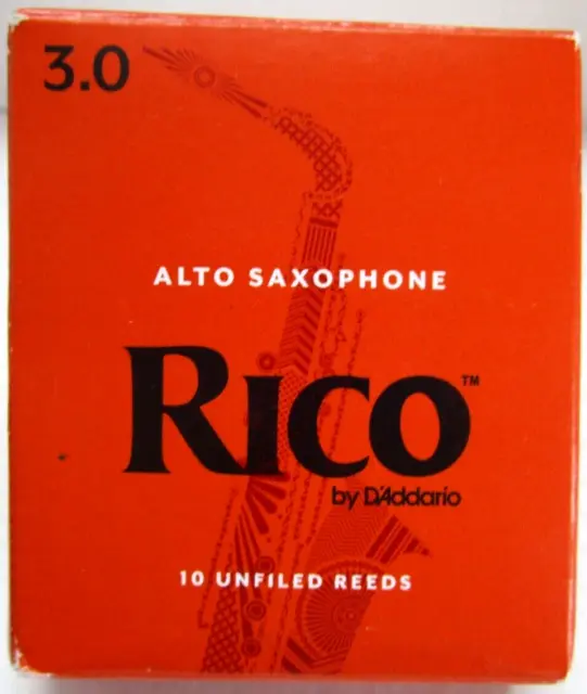 D'Addario Rico Alto Saxophone Reeds 9-PACK - A-2