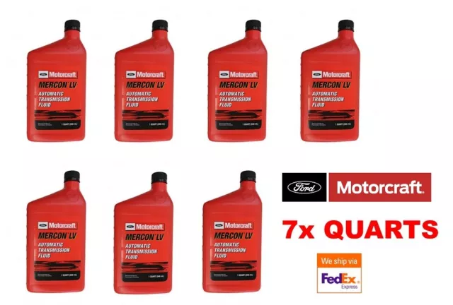 MOTORCRAFT MERCON LV Automatic Transmission Fluid 12 Quarts Pack for Ford  $97.20 - PicClick
