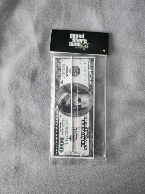 Grand Theft Auto V $100 Bill Air Freshener Promotional Item