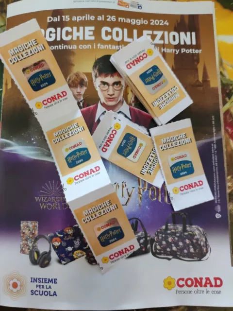 45 Bollini Harry Potter Magiche Collezioni Conad 2024