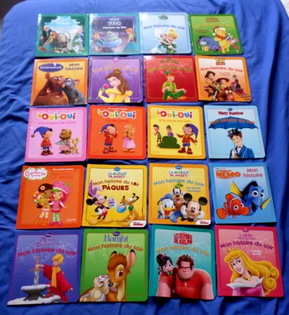 LOT DE 20 livres Mon histoire du soir / Disney / filles EUR 22,00 -  PicClick FR