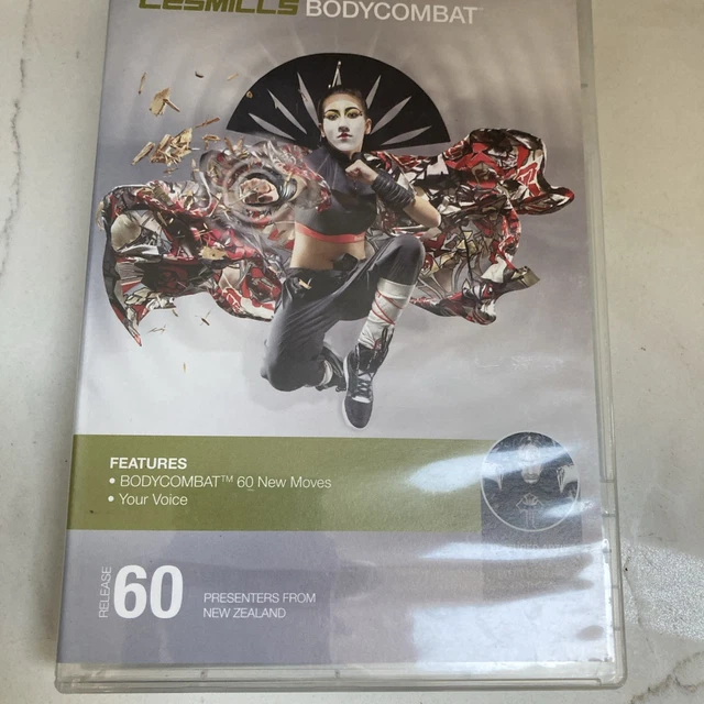 LES MILLS BODYCOMBAT DVD セット 60-67 LES MILLS BODY Combat DVD, Music, & Choreo Notes Release 57