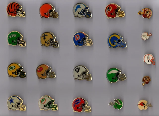 Pin's Football américain / Casque‌ (époxy) équipe au choix