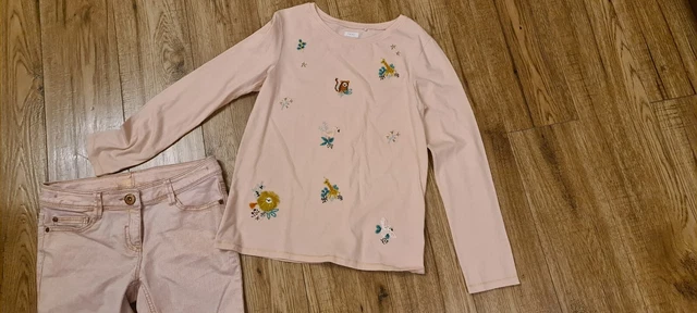 next lew look girls bundle age 12-13 years tops trousers dress hoodie 8 items