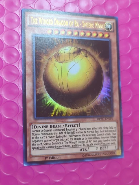 YU-GI-OH! THE WINGED Dragon of Ra - Sphere Mode DPBC-EN001 1st edition ...