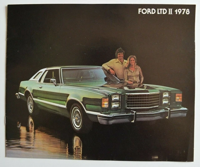 1978 FORD LTD II Dealer Brochure Catalog French Canada 15.00