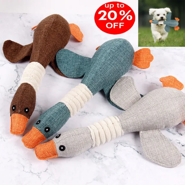For Aggressive Chewers Interactive Large Breed And Squeaky Geese Dog Pet Toys