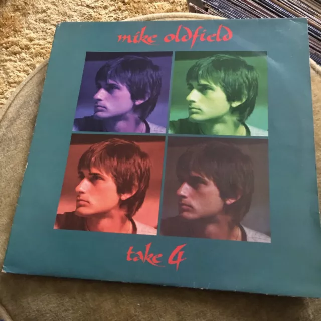 Mike Oldfield - Take 4  1978 Uk Press 12" White Vinyl Record Ep       