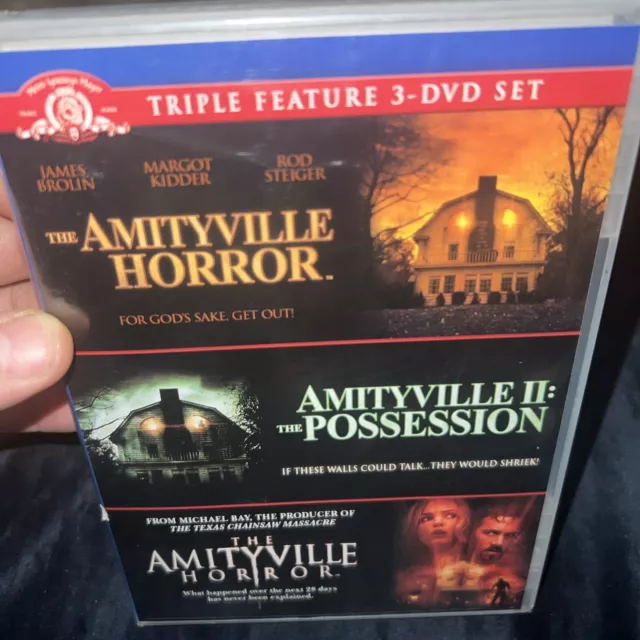 The Amityville Horror Triple Feature (DVD) SEALED!