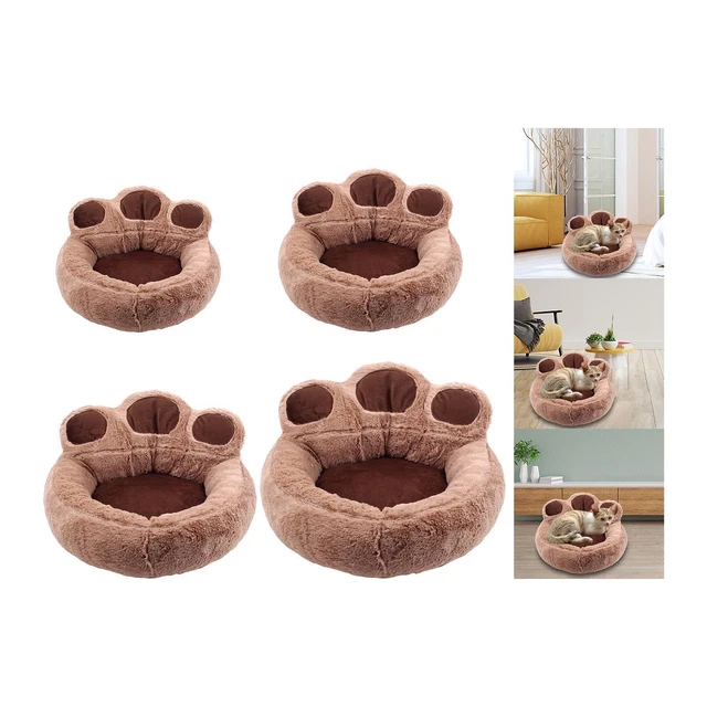 Lit en peluche pour animaux de compagnie Kitty Chenil Tapis Chiens Coussin