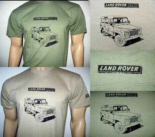LAND ROVER 110 T-SHIRT - Defender, Ninety 90, One Ten - Colour choice in 5 sizes