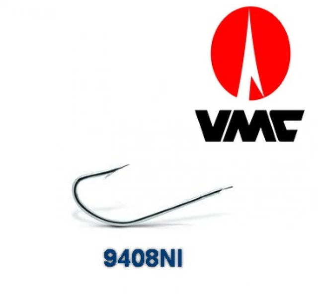 20 Hameçons VMC 9146 NI N°8 – Pour Pêche En Mer Et Rivière – Neuf