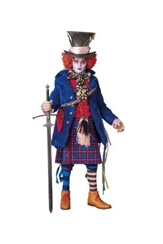 Alice In Wonderland Mad Hatter Real Action Heroes Blue Jacket Ver. Figure Japan