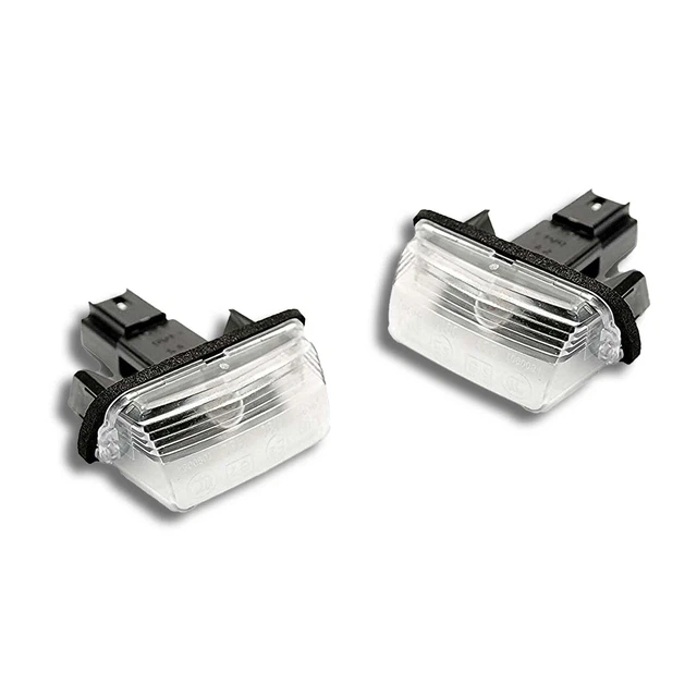 Feu De Plaque D'Immatriculation TYC - Compatible Audi A3 Sportback 8E (2000-) - Côté Droit - Ampoule C5W - Réf. 15-0273-00-9