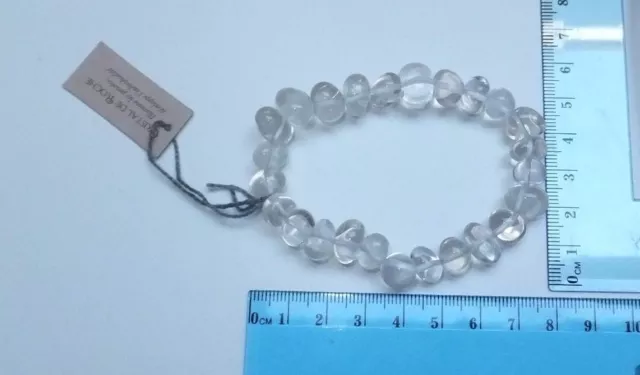 Bracelet nuggets cristal de roche