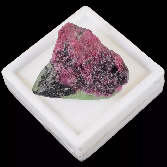 Natural Ruby Zoisite Rough 181.95 Cts Stunning Bi Color Loose Unheated Gemstone