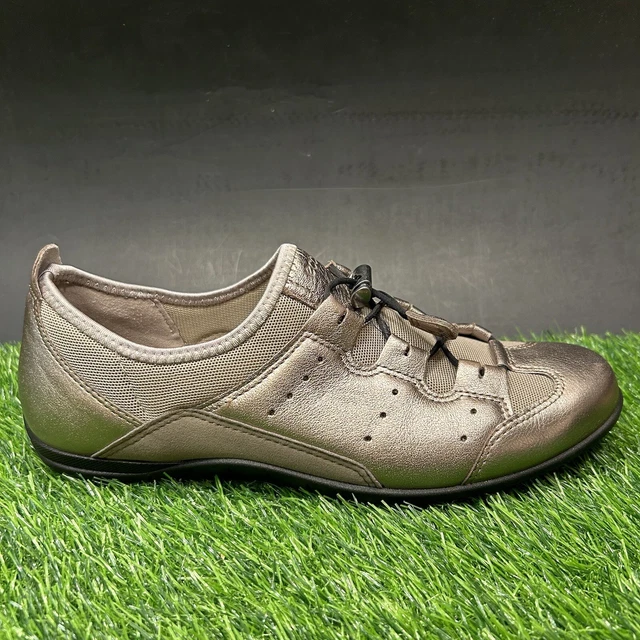 ECCO BLUMA TOGGLE Womens 9.5 Beige Shoes Sneakers Metallic Casual Comfort 30.67 PicClick
