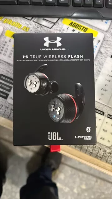 JBL Under Armour True Wireless Streak “Black” Earbuds  / Headphones - Brand New