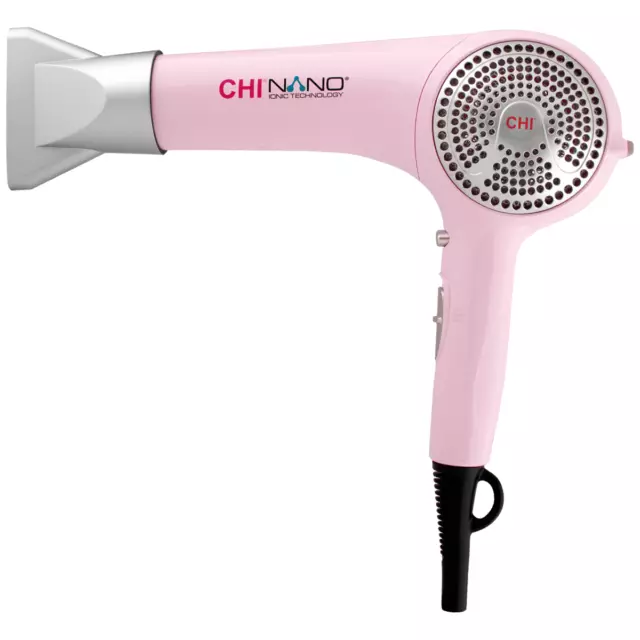 CHI Pink Nano Ionic Hair Dryer with Drying Nozzle LIMITED EDITION Discontinued 2