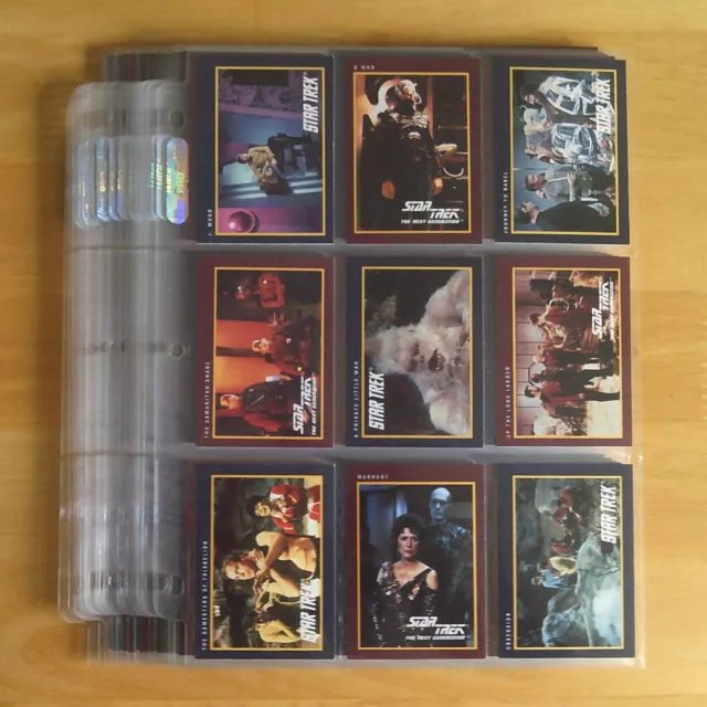Impel - STAR TREK 25TH ANNIVERSARY Series Two - 1991 - Complete 150 Card Set.