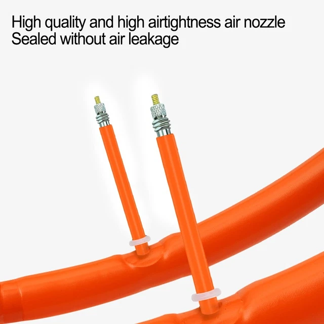 Lot De 2 Chambres à Air VTT 20 Pouces - Dimensions 1.75 à 2.125, Valve Schrader 32 Mm, Noir, Par J & R Collection