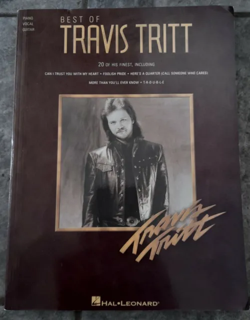 Travis Tritt Best of Book Klaviergitarre Gesangsakkorde 20 Lieder