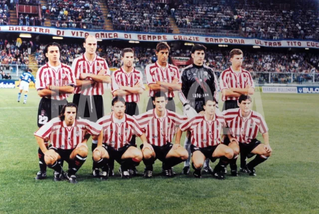 Foto vintage de archivio Fútbol, Athletic Bilbao, Años Noventa, impresión