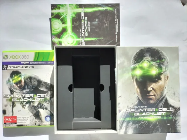❤Boxed Tom Clancys Splinter Cell Blacklist Ultimatum Collectors Edition Xbox 360