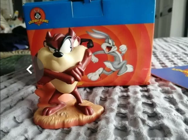 Wedgwood Warner Bros Looney Tunes Taz Tasmanian Devil Figure perfect & Boxed!!