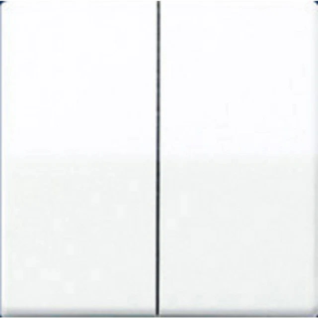 Jung simple Insert Bouton-poussoir blanc-alpin AS591-5WW