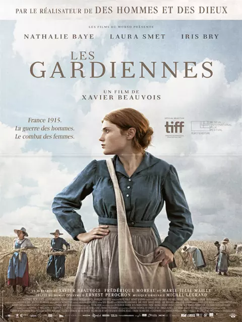 Poster Folded 40x60cm The Gardiennes (2017) Iris Bry, Nathalie Baye New