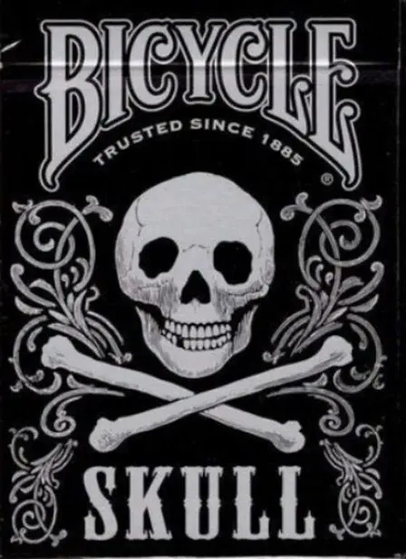 Mazzo di Carte Poker Playing Cards Deck Bicycle Skull